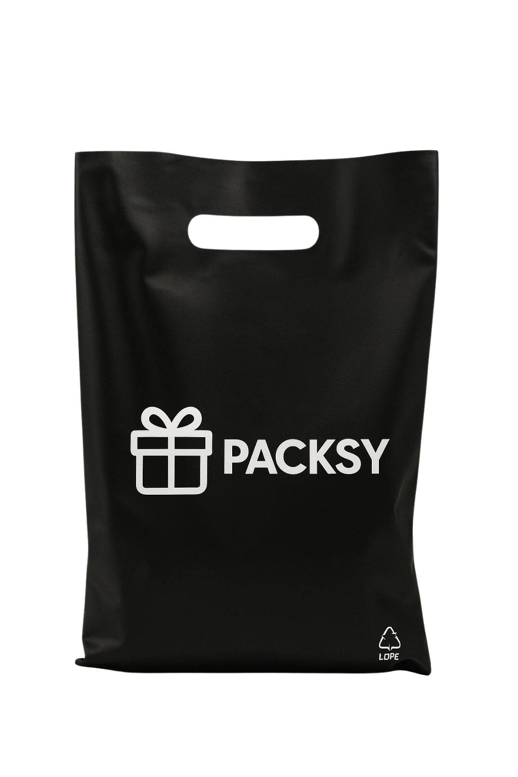 Custom Die Cut Plastic Bag