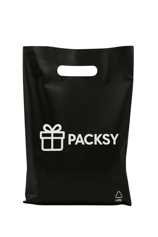 Custom Die Cut Plastic Bag