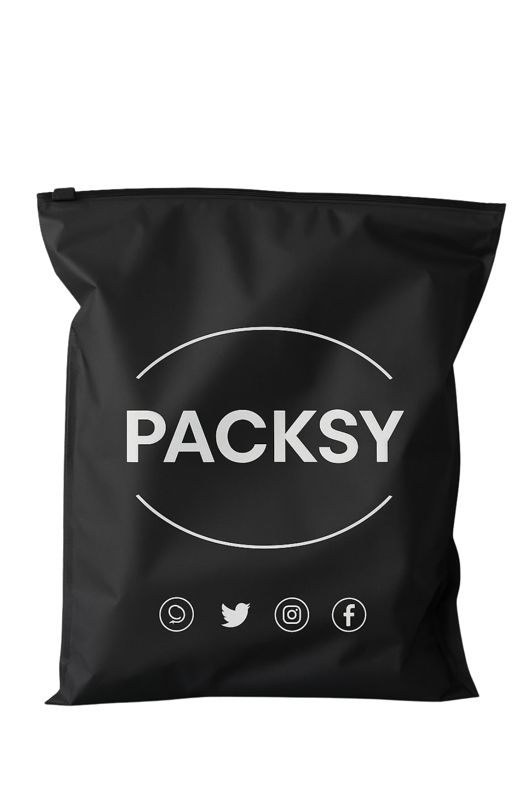 Custom Slider Zip Plastic Bag